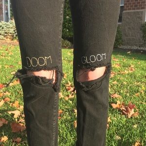 Custom Doom + Gloom Jeans